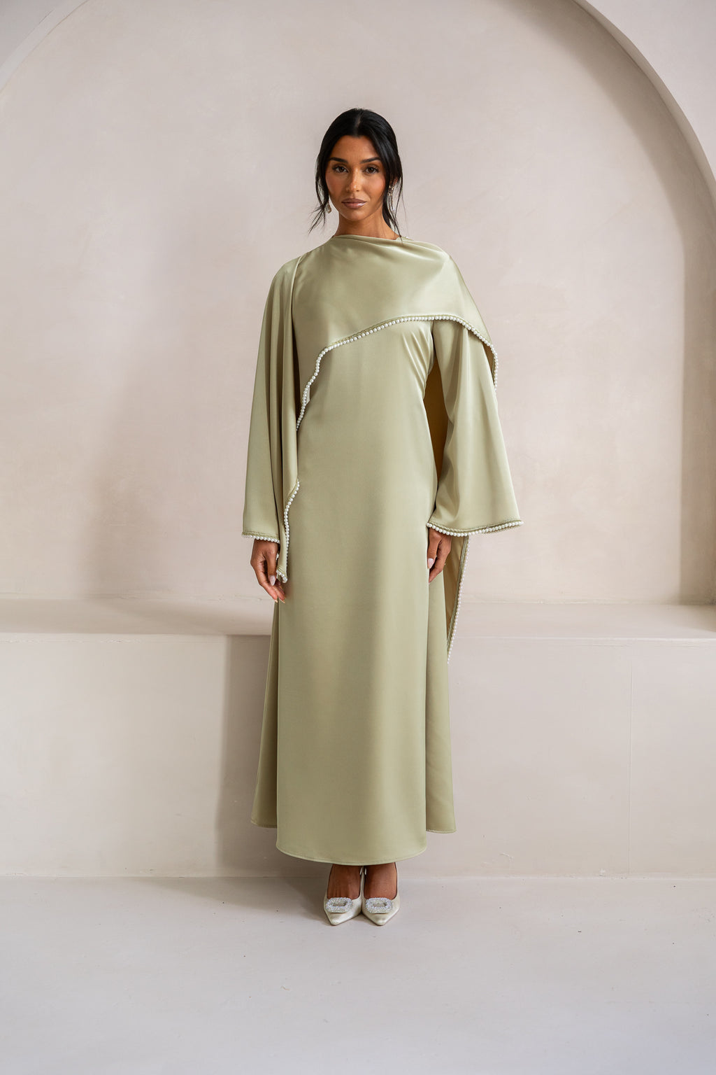 Pearl Dress | Pale Green