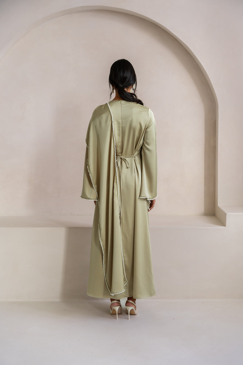 Pearl Dress | Pale Green