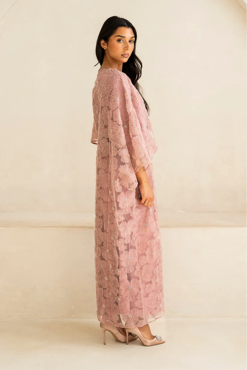 Cape & Dress Set | Rose